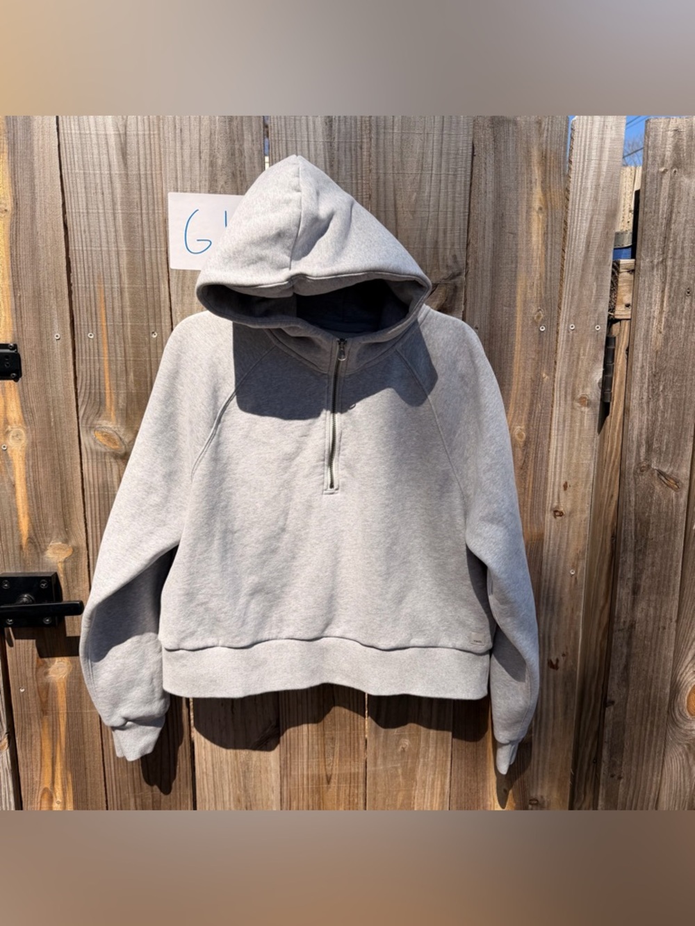 Vuori Women's Restore 1/2 Zip Hoodie Size Large